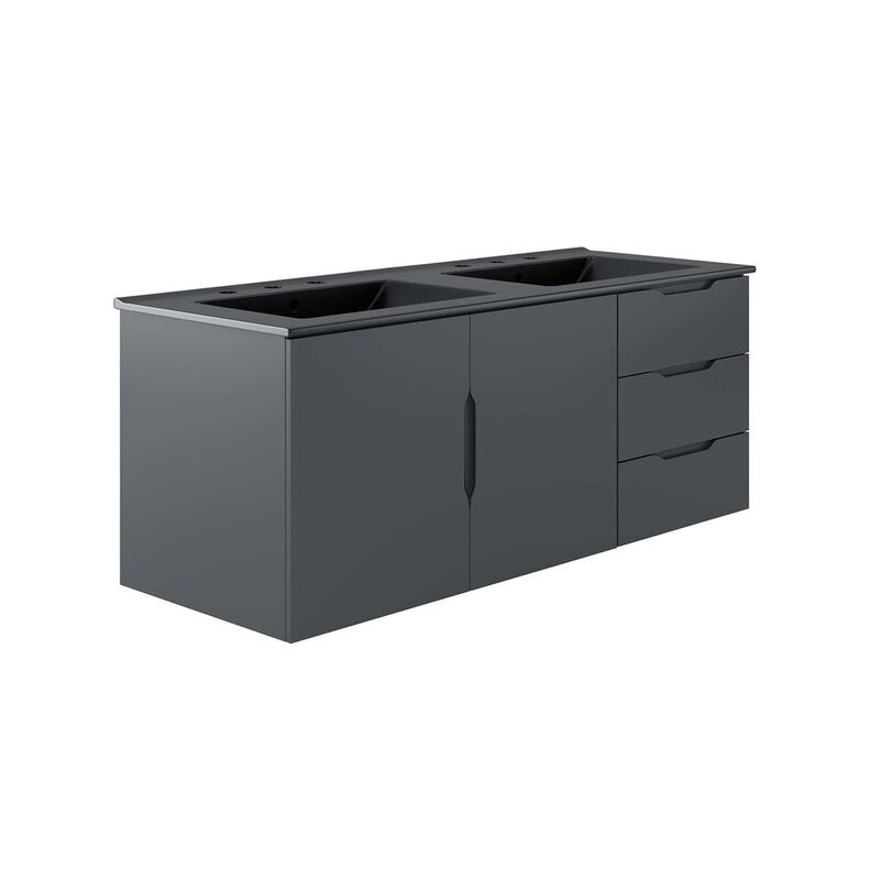 Modway Vitality 48 Double Sink Bathroom Vanity
