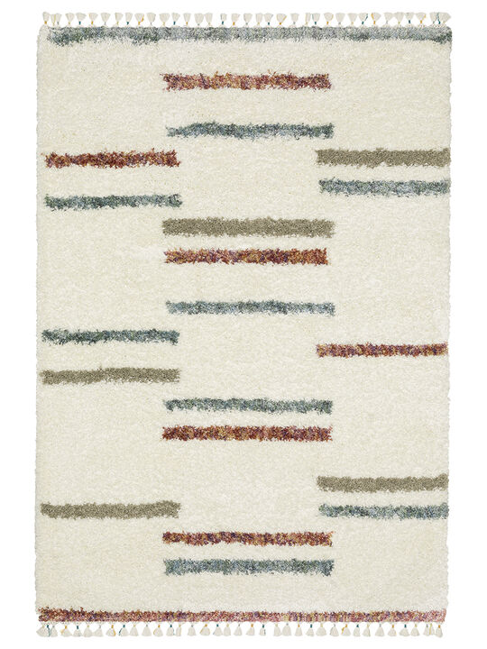 Axis 3'10" x 5'5" Ivory Rug