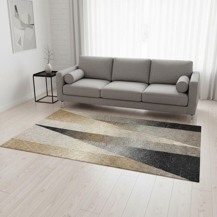 HomeRoots Geometric Area Rug