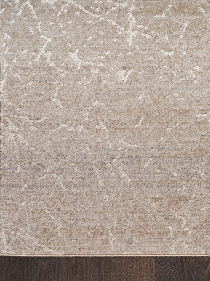 Exhale EXL02 Mocha/Ivory 3'11" x 5'11" Rug
