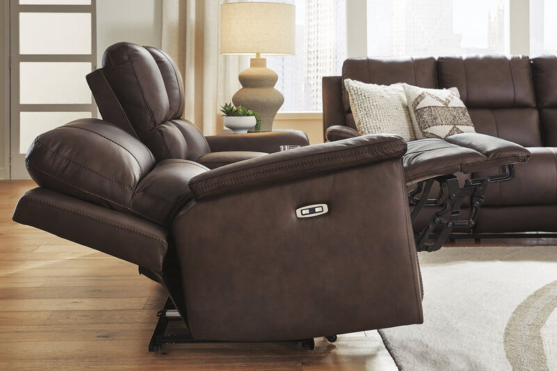 Beryton Power Reclining Loveseat with Console image number 3