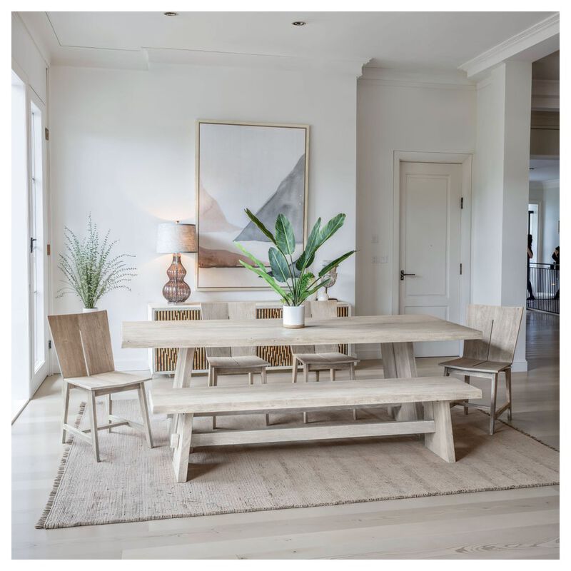 World Interiors Acadia Dining Chair in Oat image number 7