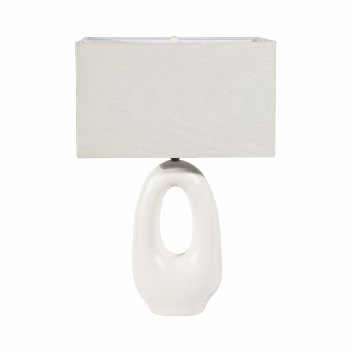 27" Open Cut-out Oval Lamp