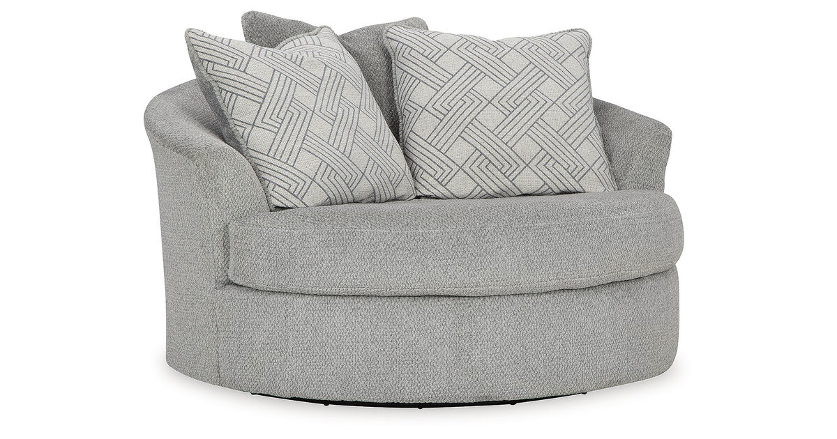 Casselbury Oversized Swivel Accent Chair