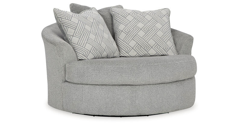 Casselbury Oversized Swivel Accent Chair