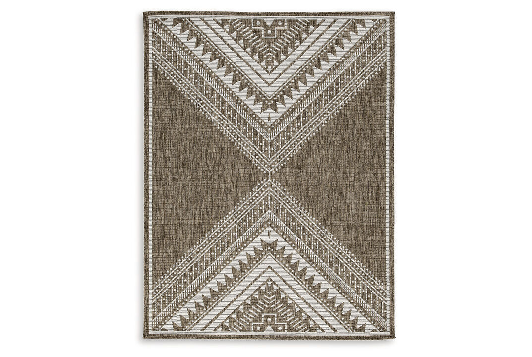 Dunsler 5' x 7' Indoor/Outdoor Rug