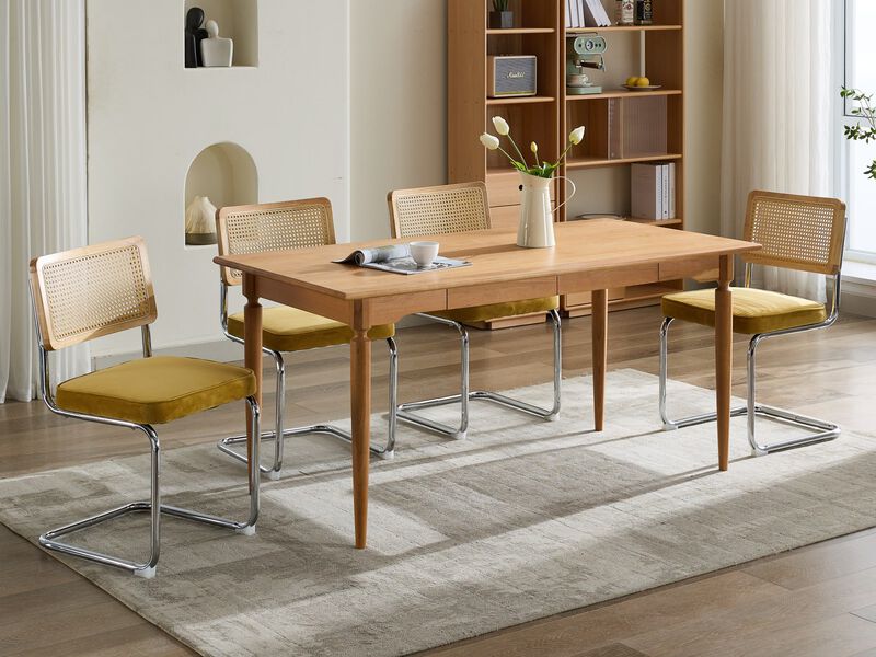 Set of 2 Mid-Century Modern Dining Chairs Stylish and Timeless Seating for Your Dining Room