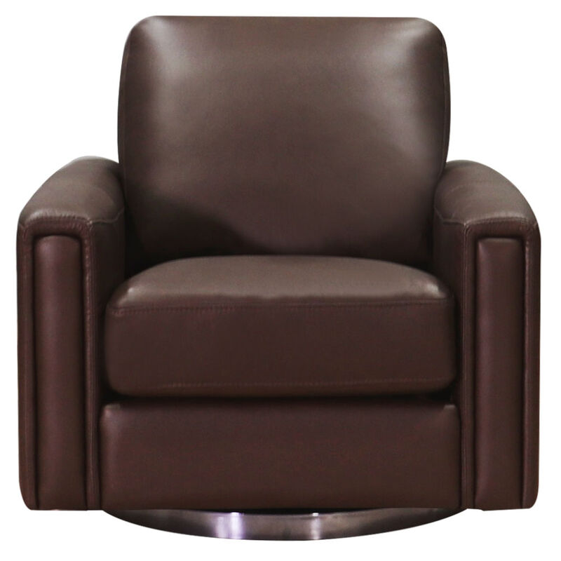 Hayward Swivel Leather Chair