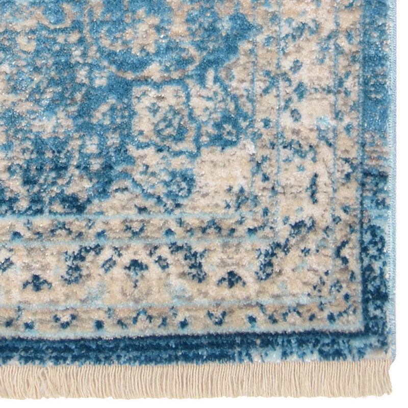 RUGSOTIC CARPETS MACHINE MADE POLYESTER AREA RUGS - Rectangle Shape, Classic Oriental Traditional  Design,Low Pile Machine Made Area Rugs for Living Room, Bed Room (M00082) image number 4