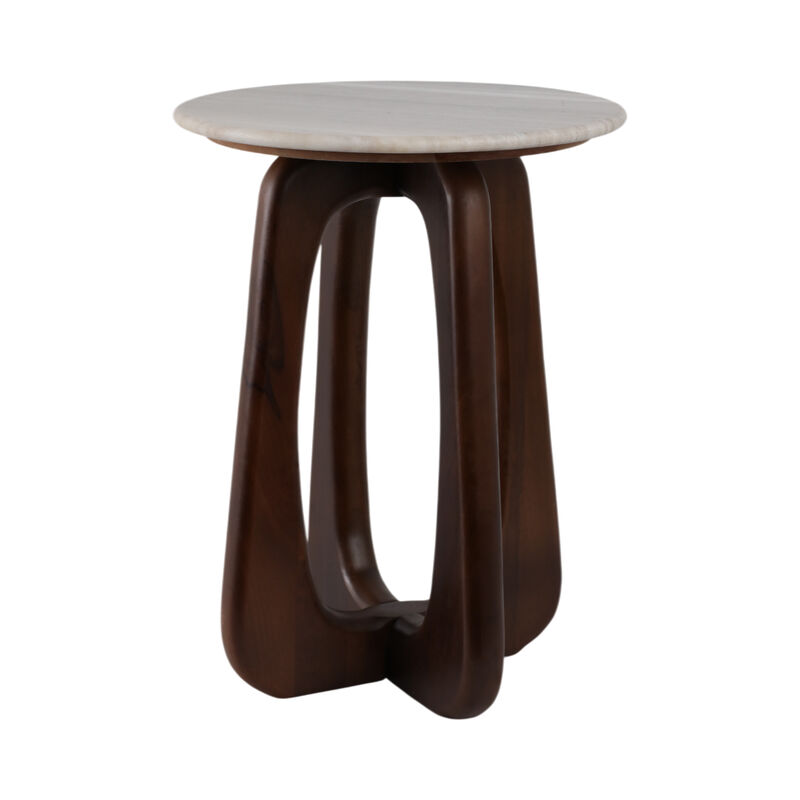 Sagebrook  Marble Top Accent Table image number 2