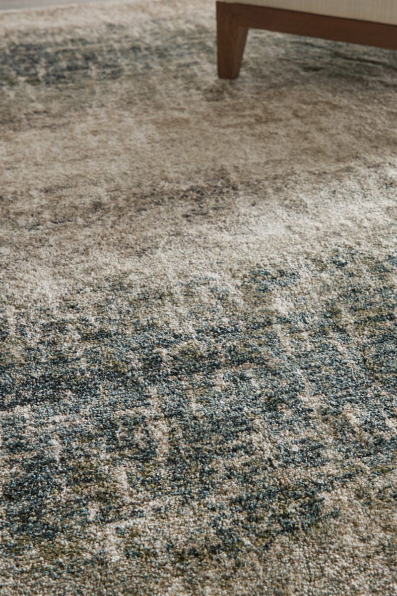 Richmond 39R5F Blue/Beige 9' x 12' Rug image number 5