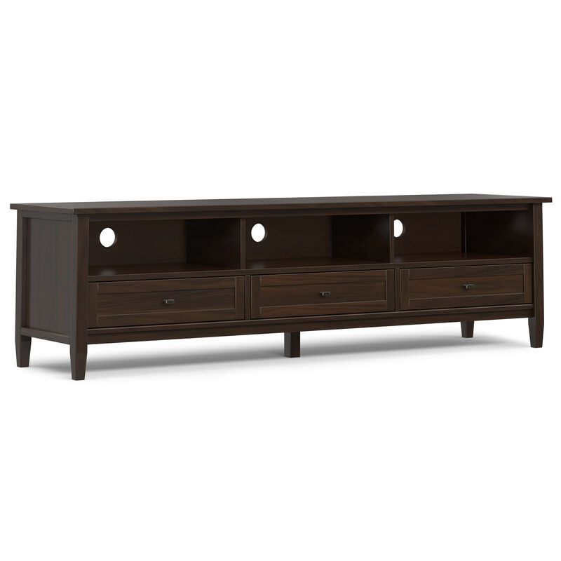 Warm Shaker 72 inch Low TV Media Stand image number 0