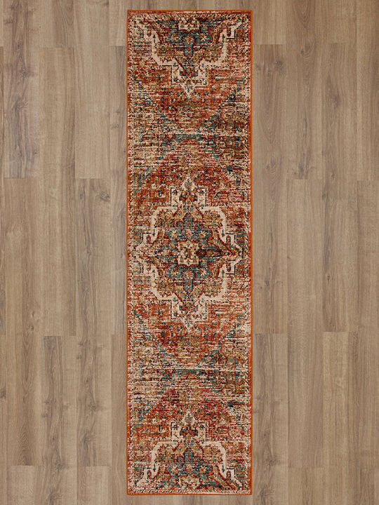 Elements Kasbar Spice 2' 6"x10' Rug