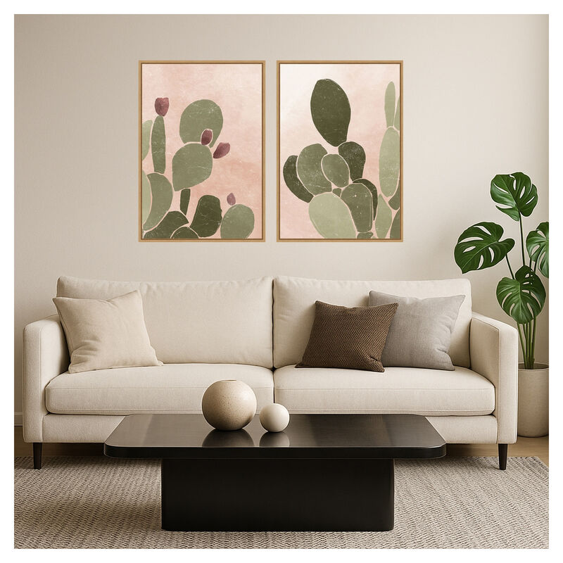 Desert Cactus II & III 2 Piece image number 4