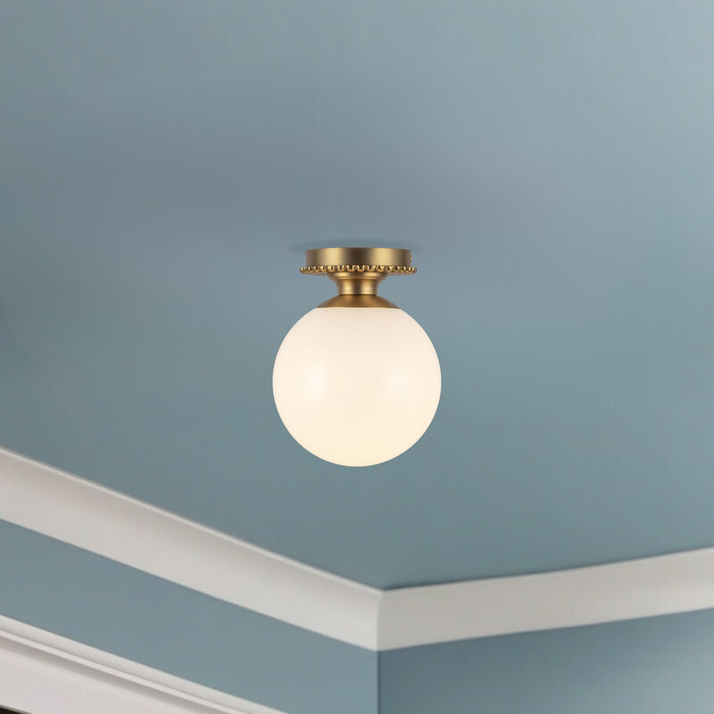 Otis 8 in Socket Semi Flush Mount image number 4
