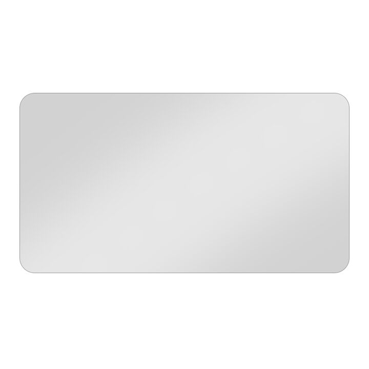HomeRoots 30" Frameless Bathroom Vanity Mirror