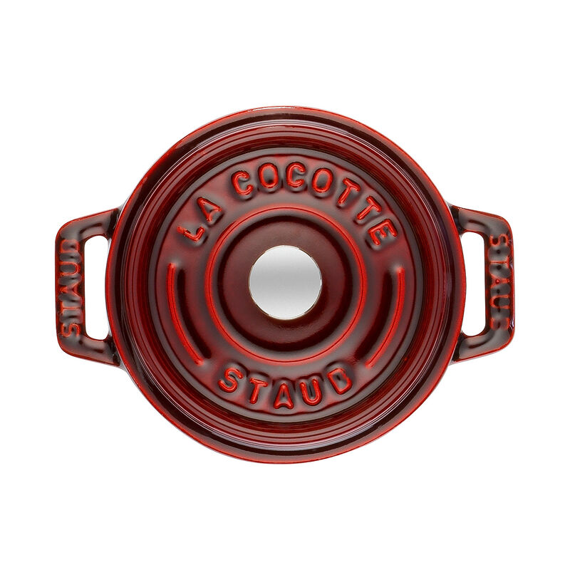Staub Cast Iron 0.25-qt Mini Round Cocotte