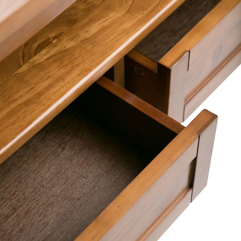 Jikzag Wide Transitional Coffee Table image number 4