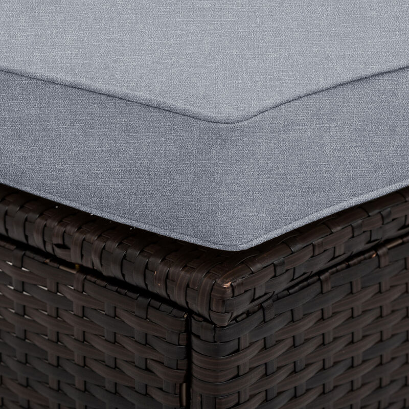 Merax All-Weather PE Rattan Wicker Sofa Set Outdoor Patio Sectional Furniture