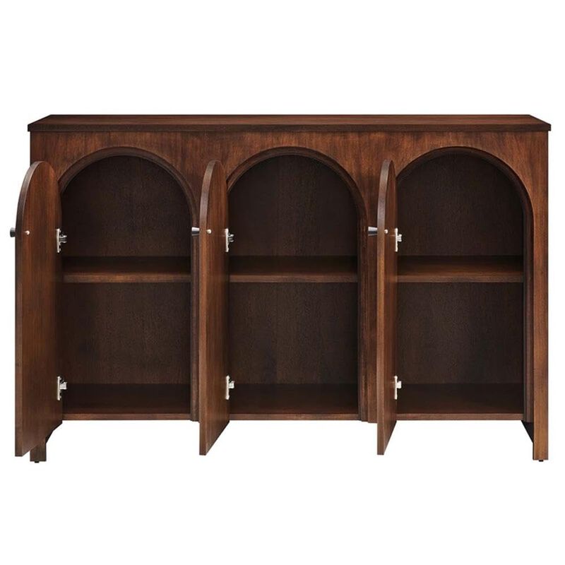 Appia 53 - Arched Door Accent Credenza image number 5