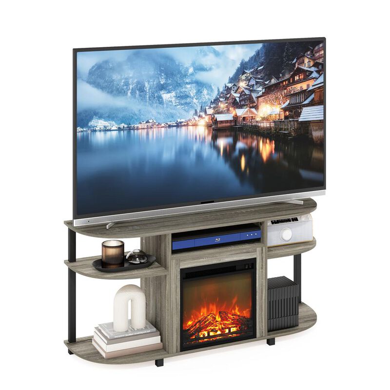 Entertainment Center Stand with Fireplace for TV up to 55 Inch
