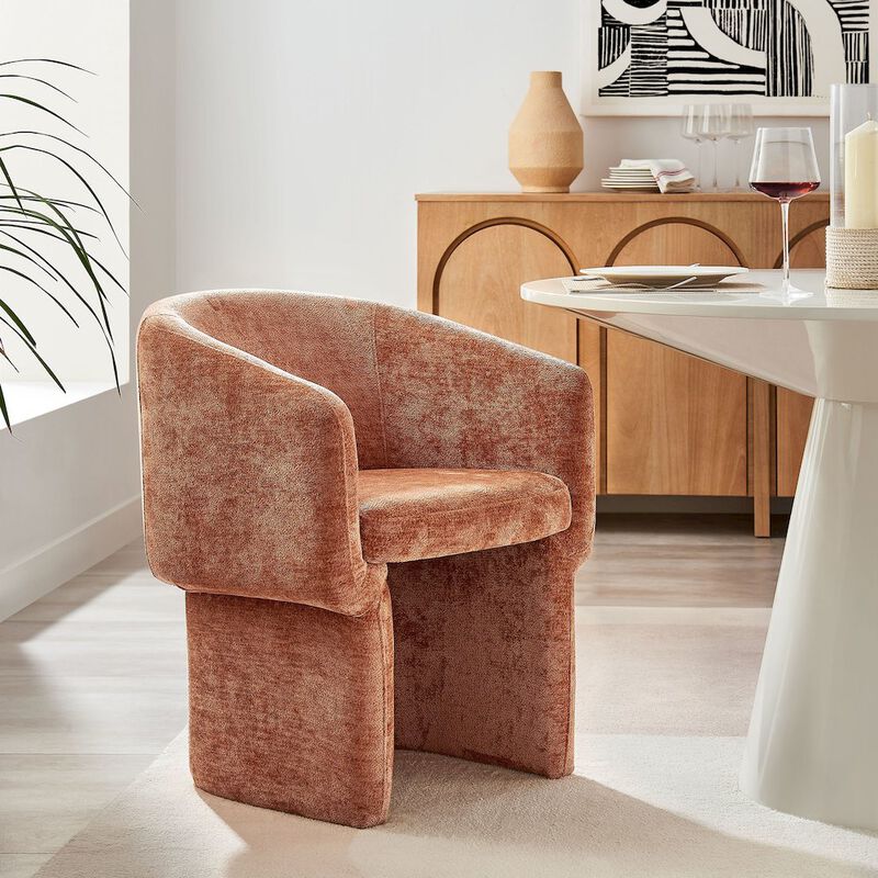 Verity Chenille Dining Armchair image number 8