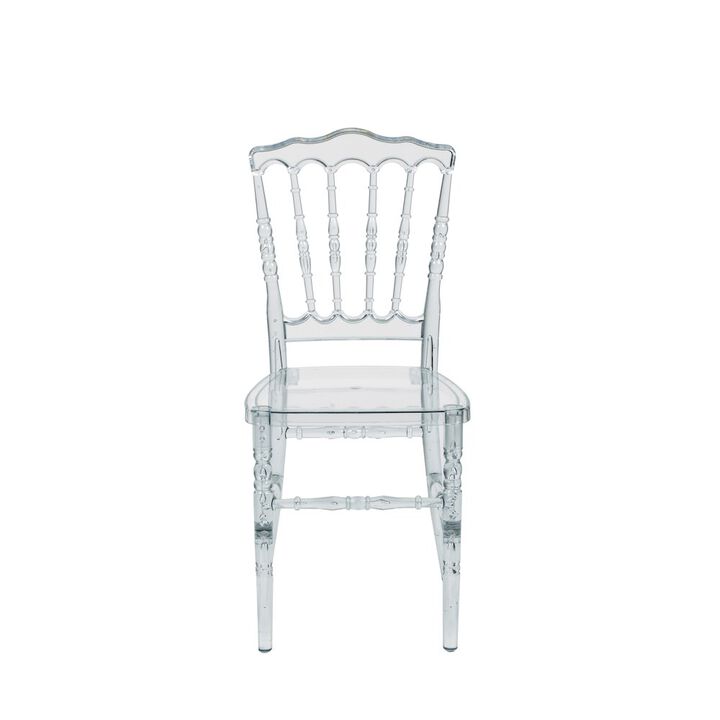 Commerical Seating Products Napoleon Clear Chairs