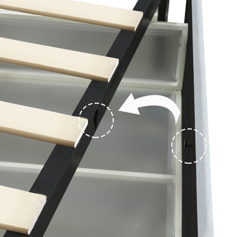 Tindci Storage Platform Bed image number 7