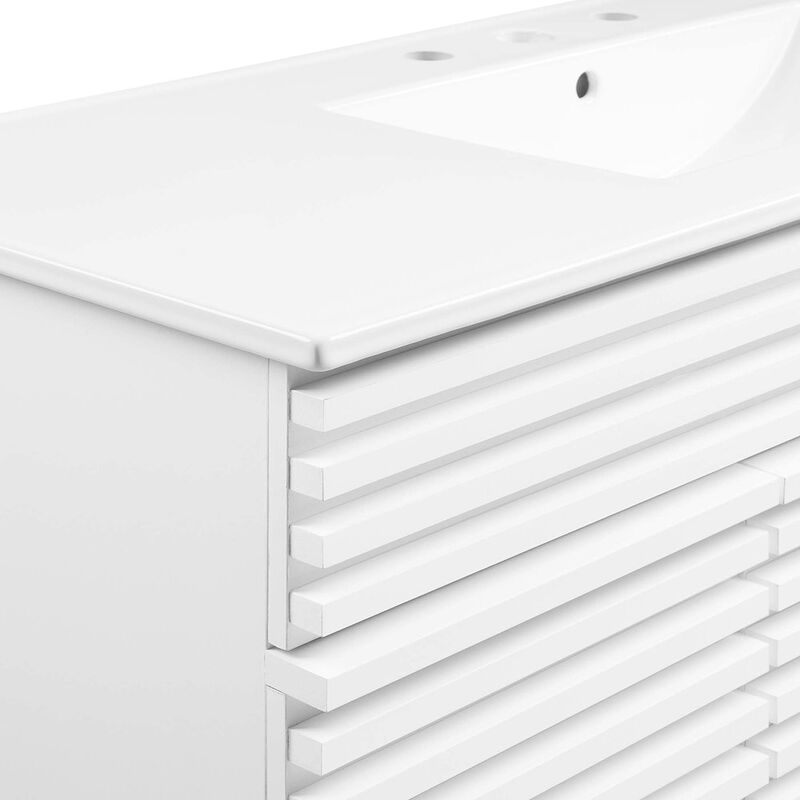 Render 48" Single Sink Bathroom Vanity image number 7