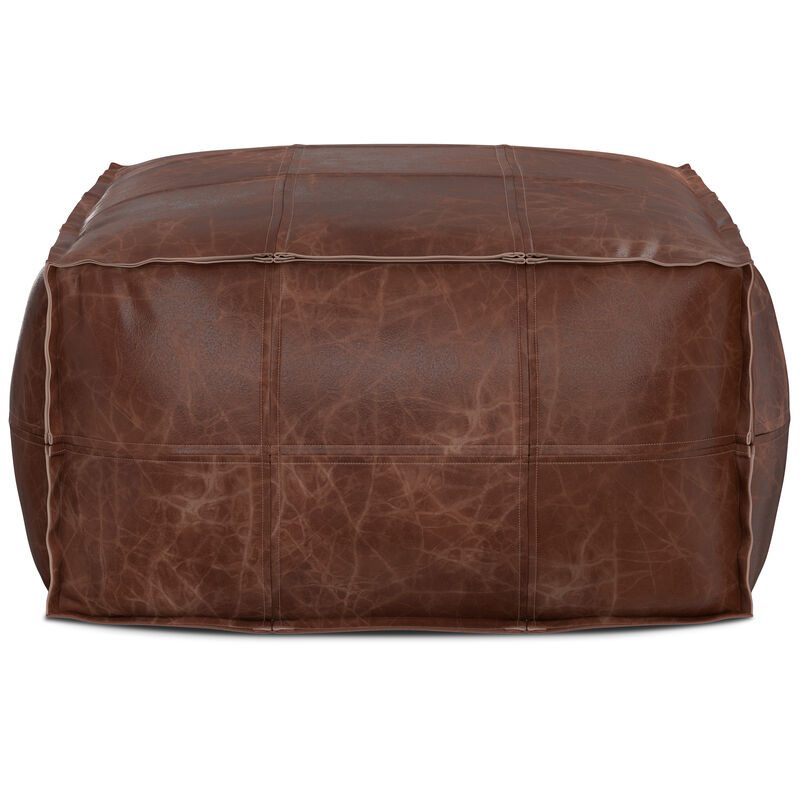Simpli Home Sheffield Coffee table Pouf image number 1
