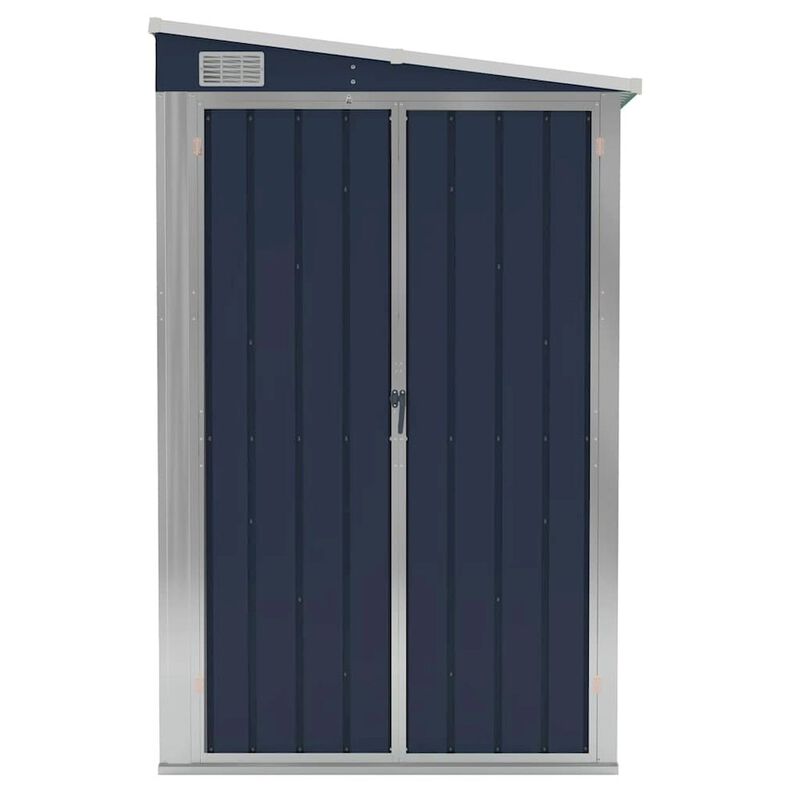 Garden Shed Anthracite Galvanized steel 46.5 x 76.4 x 70.1 in