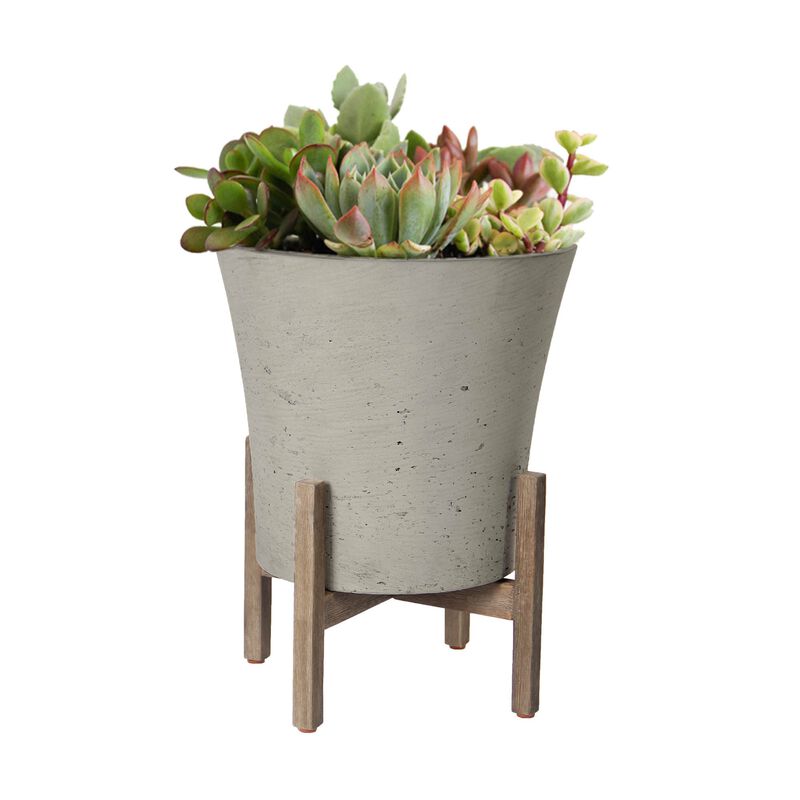 Patio Tapered Large Standing Pot