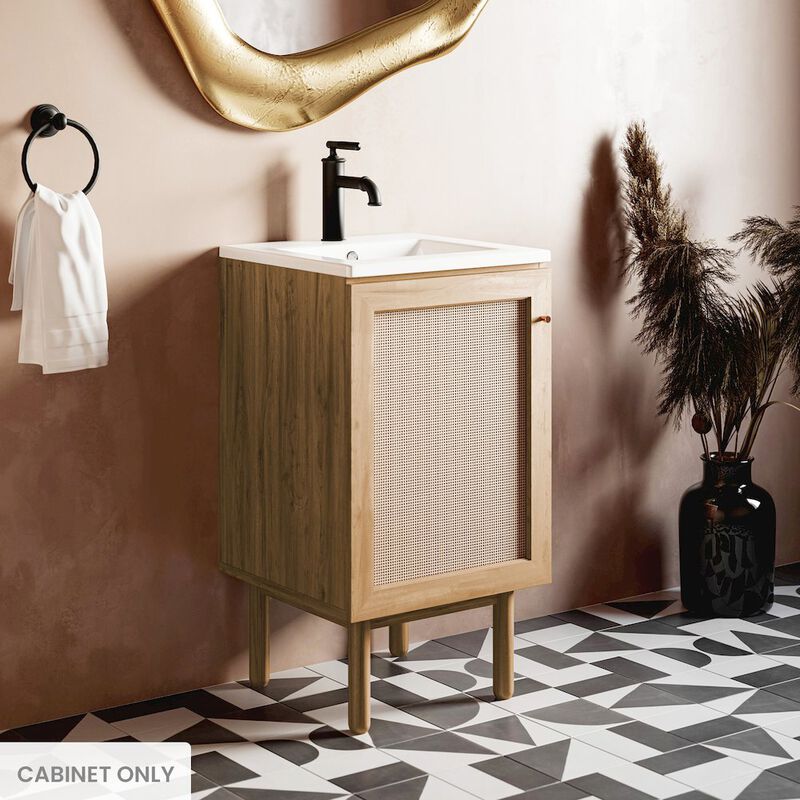 Classe 18" Bathroom Vanity in Black Cabinet Only image number 1