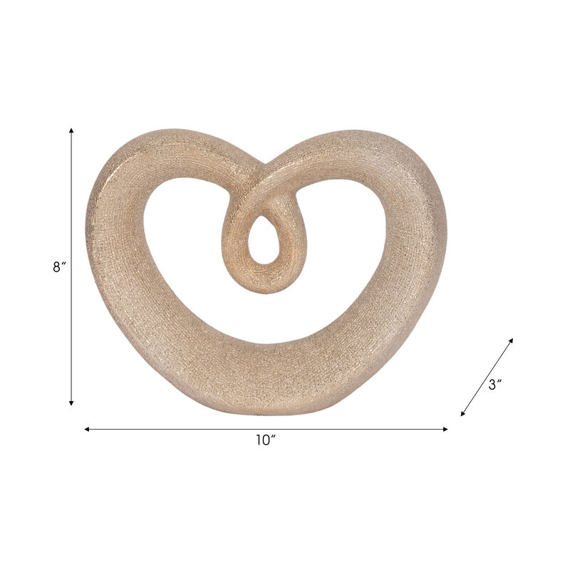 Beaded Heart Sculpture