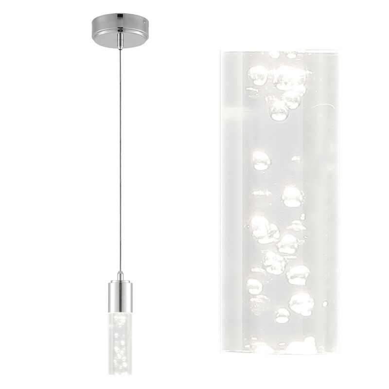 Bolha Bubble Acryliciron Modern Minimalist Integrated LED Pendant