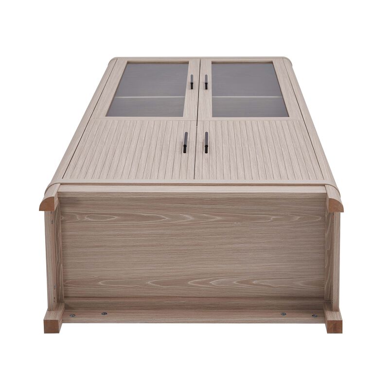 Jodie Light Gray Bookcase (Set of 2)