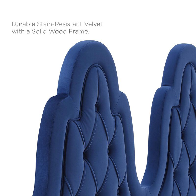 Modway - Augustine Tufted Performance Velvet Twin Headboard image number 5