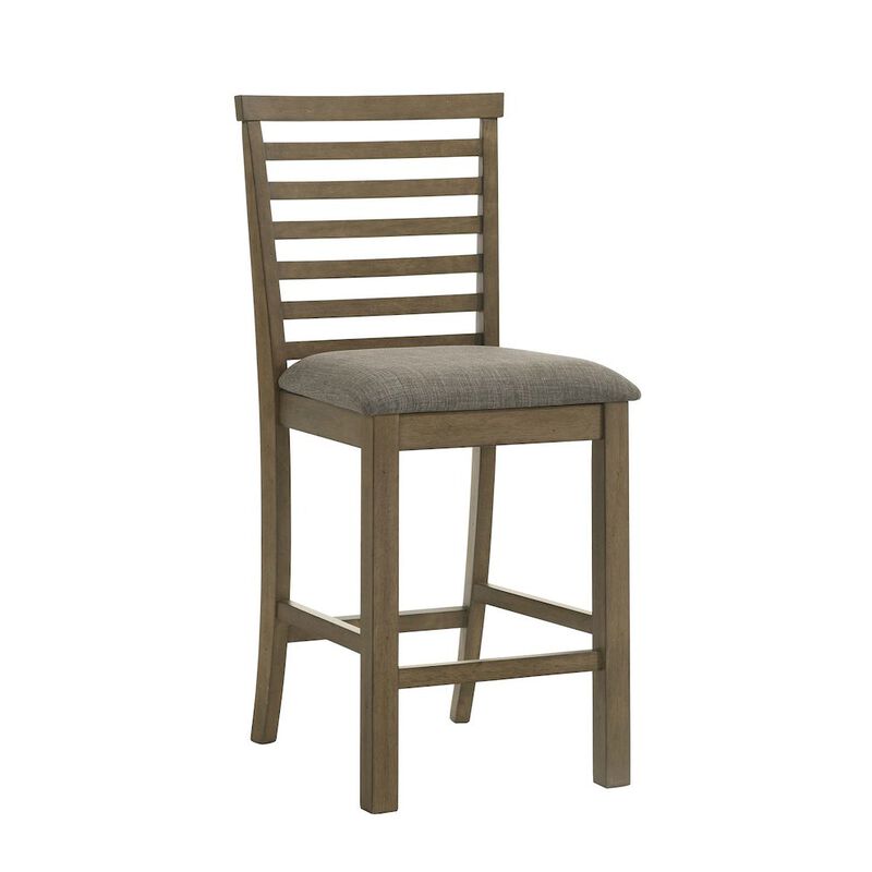 Liberty Furniture Upholstered Ladder Back Dining Chair - Counter Height - Set of 2 - Sandstone image number 7