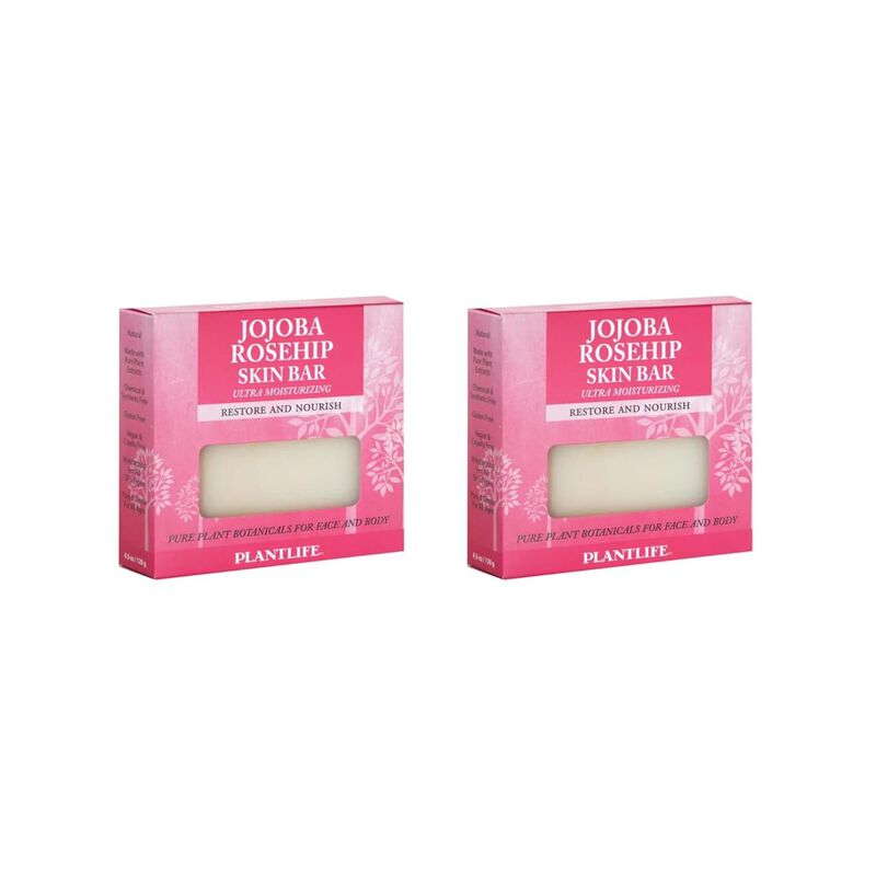 Plantlife Bar Soap - Jojoba Rosehip 2 Pack image number 2