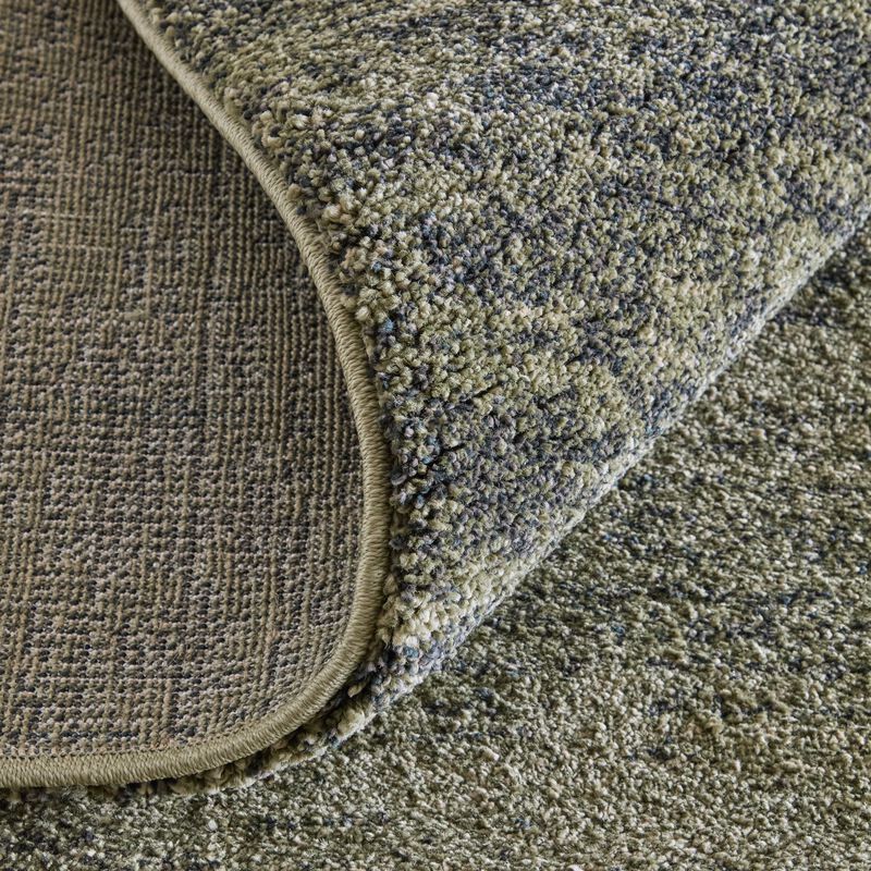 Jameson 39R8F Green/Black/Tan 9' x 12' Rug image number 7