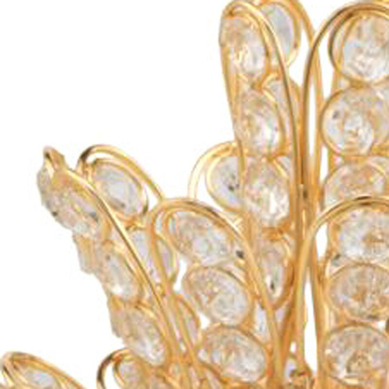 Decorative Metal Pineapple Sculpture &ndash; Tabletop, Shelf, or Centerpiece Display image number 2