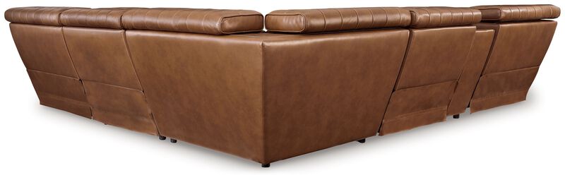 Temmpton 6-Piece Power Reclining Sectional image number 3