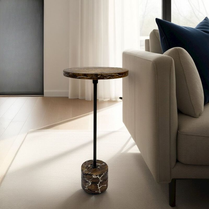 Carolina Chair & Table Electra Round Accent Table