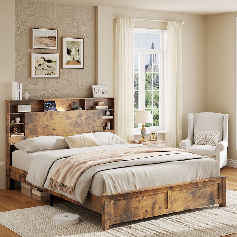 Ladnap Queen Bed Frame image number 1