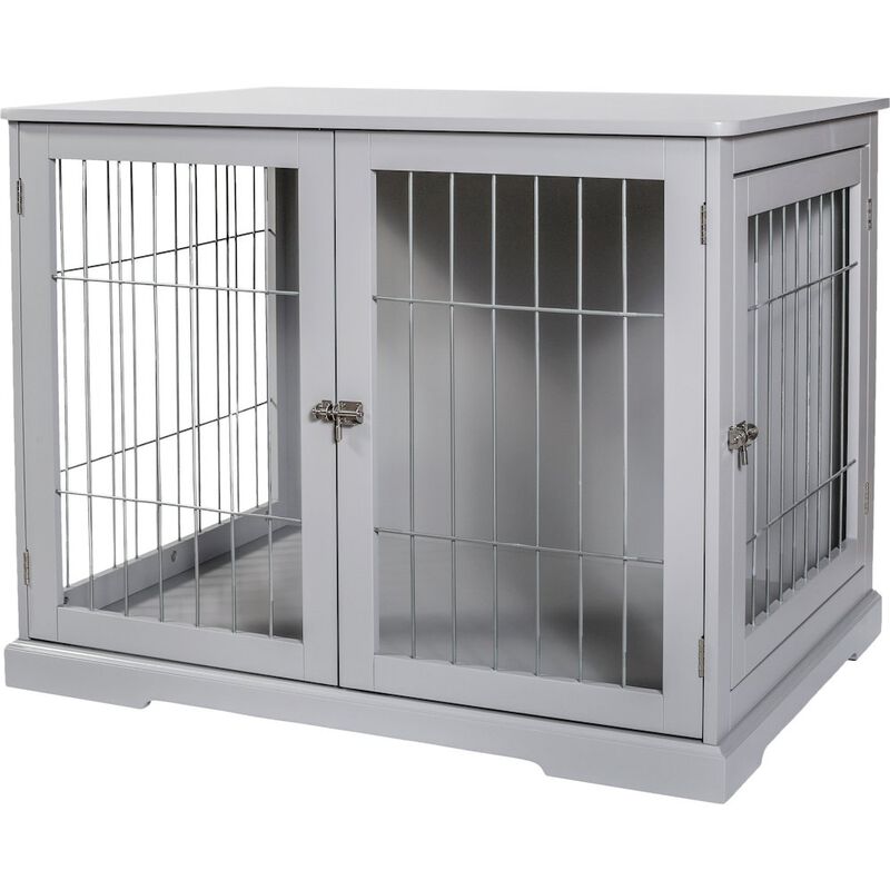 TRIXIE Dog Crate, Wooden Indoor Kennel Furniture for Dogs image number 0
