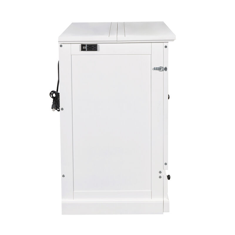 Merax Murphy Bed with Charging Station