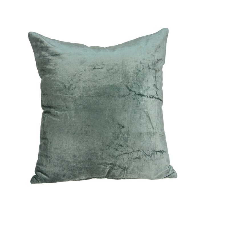 20" Sea Foam Cotton  Solid Throw Pillow image number 0