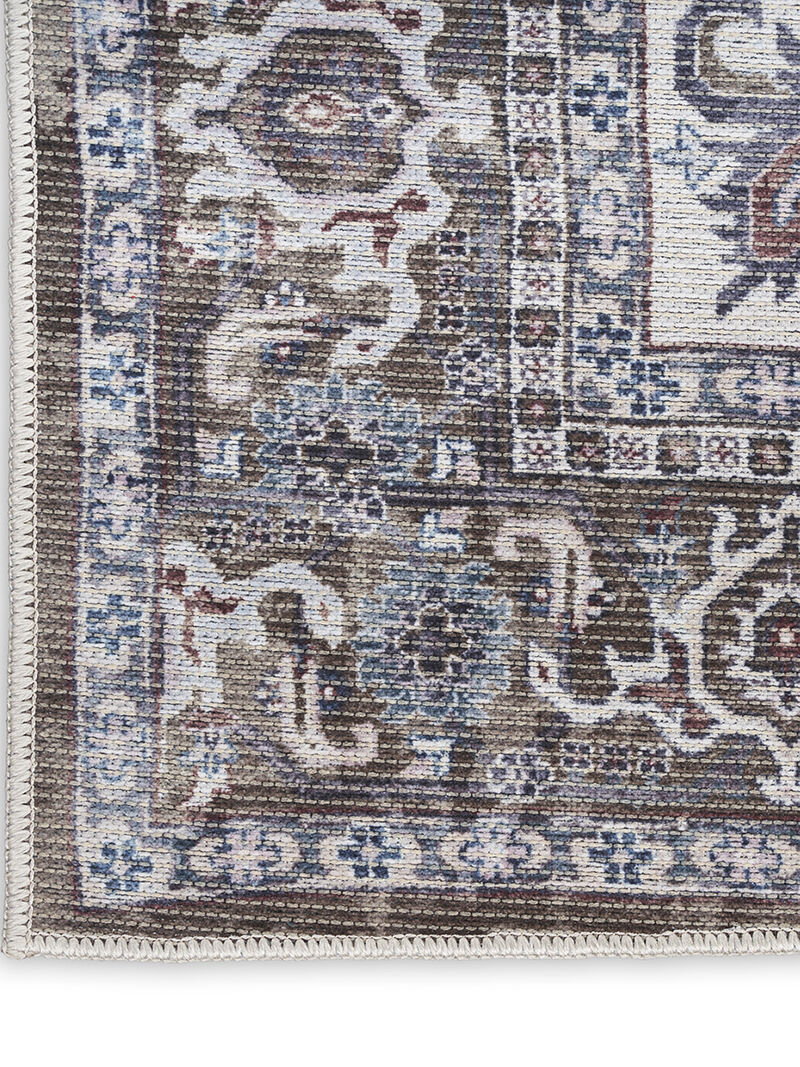 Machine Washable Series 1 SR104 Olive 2'2" x 12' Rug