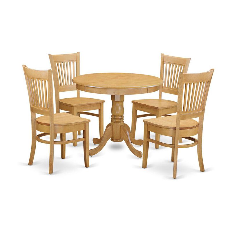 5 PC Table set - Kitchen Table and 4 Dining room chair