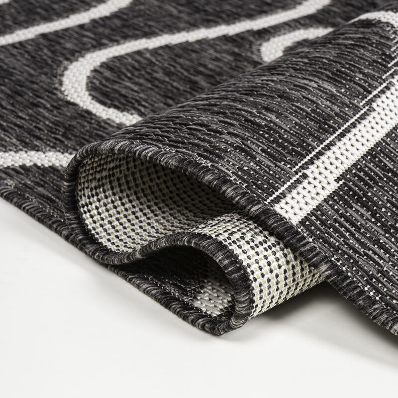 Nolan Modern Coastal Organic Shapes Indoor/Outdoor Area Rug